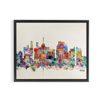 raleigh north carolina Framed Canvas Print Gallery Image 2