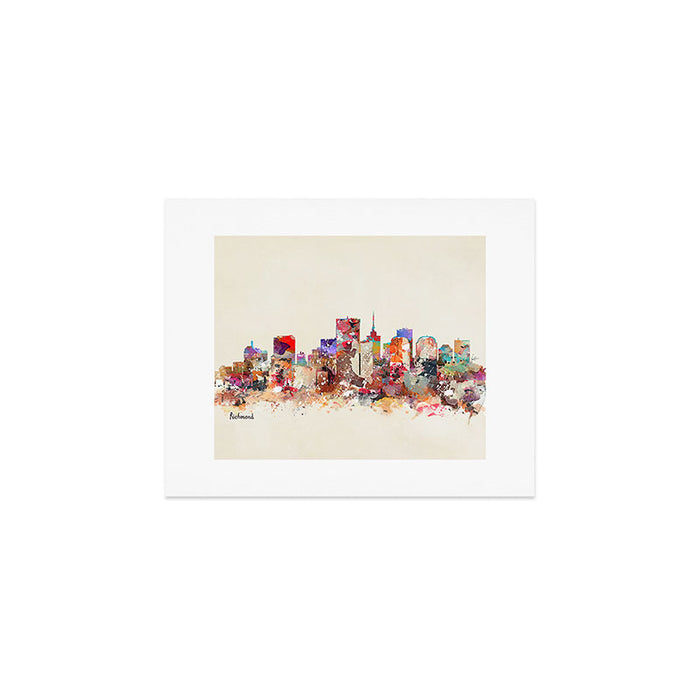 richmond virginia  Art Print Gallery Image 1