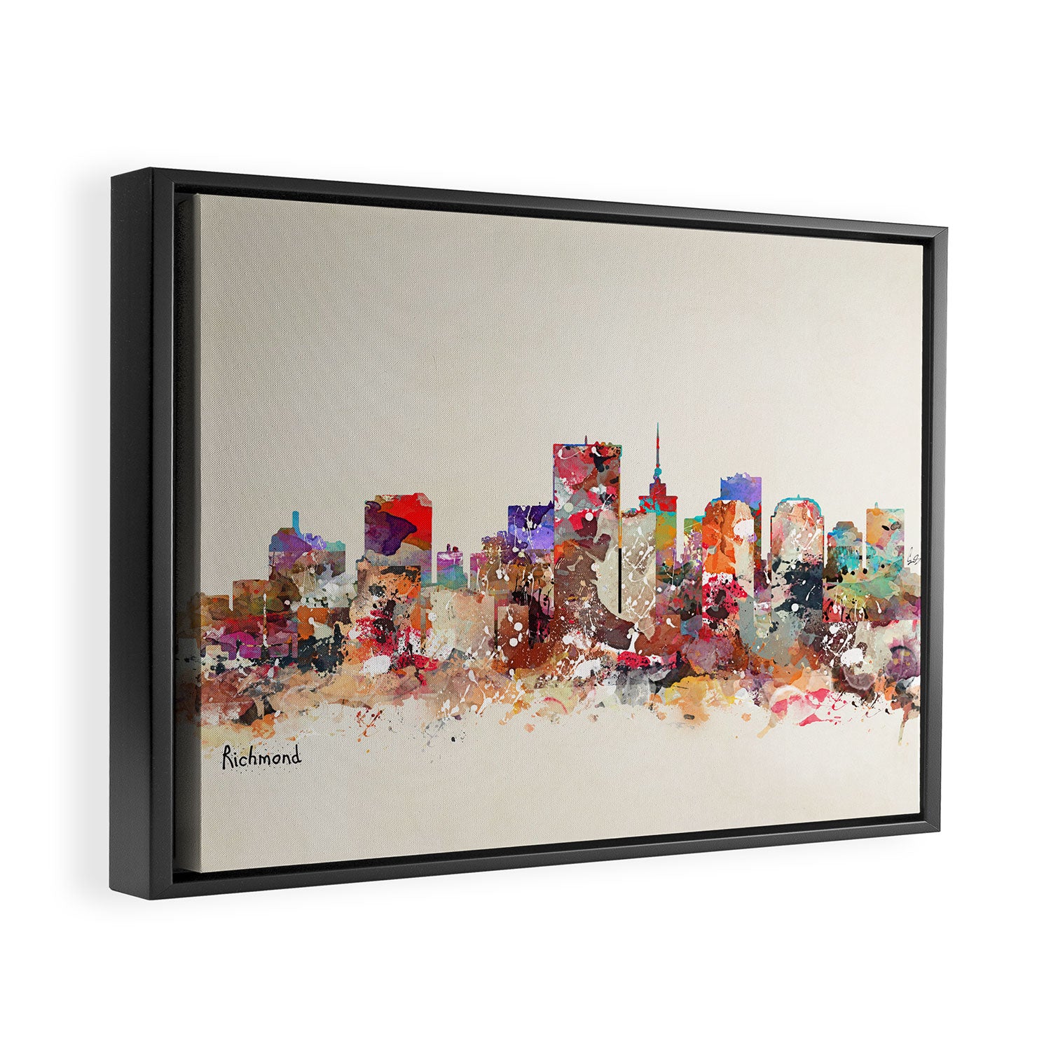richmond virginia  Framed Canvas Print Gallery Image 6