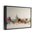 rome italy skyline Framed Canvas Print Gallery Image 2