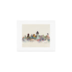 salt lake city skyline Art Print Gallery Image 1
