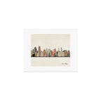 san diego skyline Art Print Gallery Image 1