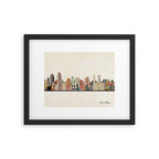 san diego skyline Framed Art Print Gallery Image 4