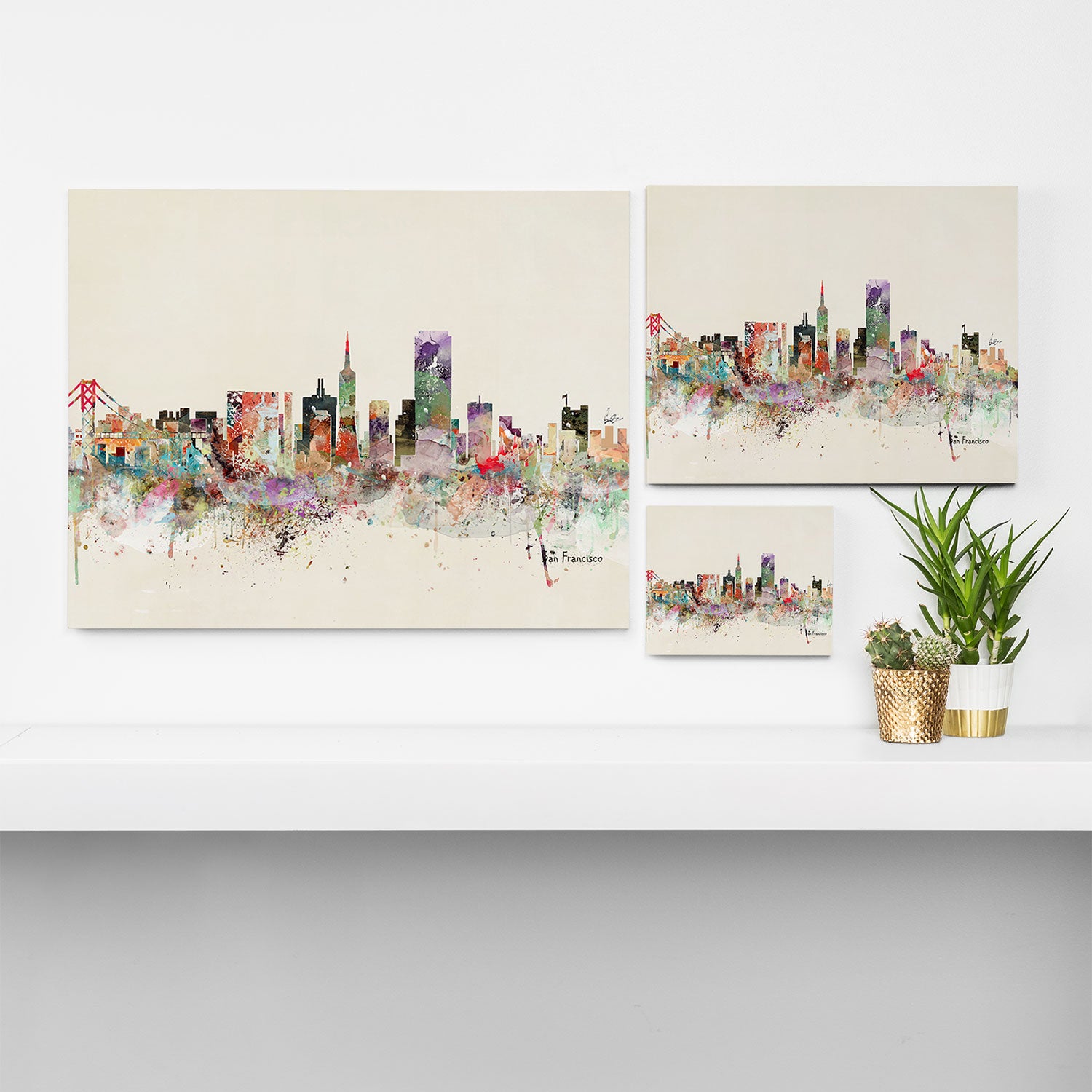 san francisco california Canvas Print Gallery Image 3