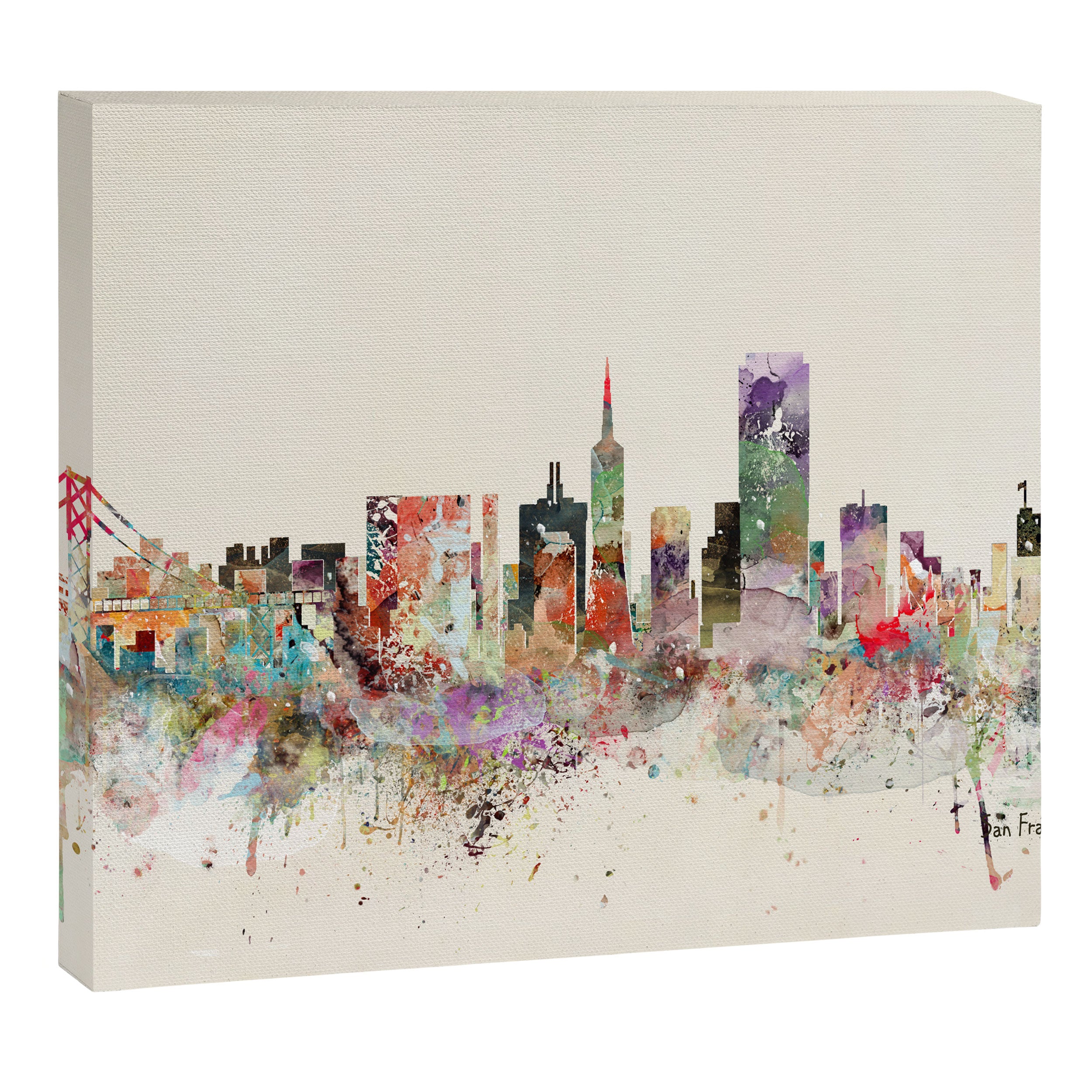 san francisco california Canvas Print Gallery Image 3