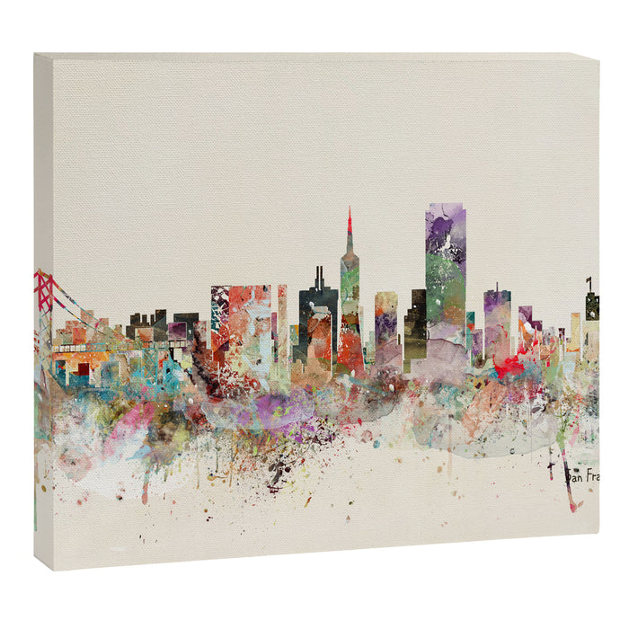 san francisco california Canvas Print Gallery Image 1