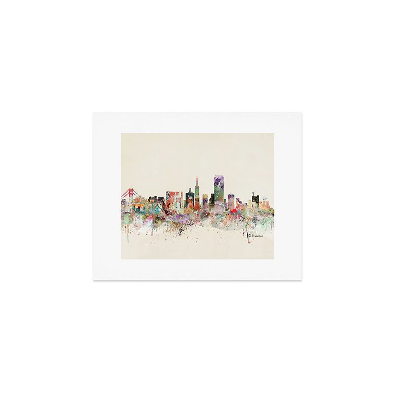 san francisco california Art Print Gallery Image 1