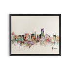 san francisco california Framed Canvas Print Gallery Image 3