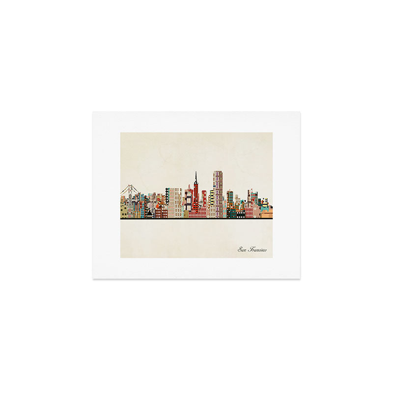 san francisco california Art Print Gallery Image 1