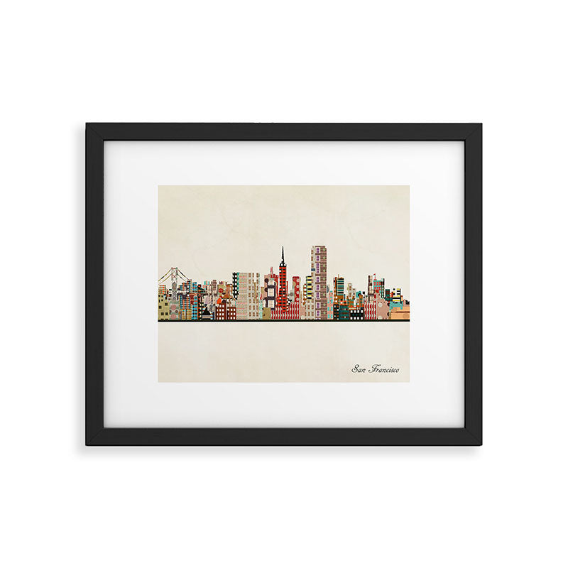 san francisco california Framed Art Print Gallery Image 6