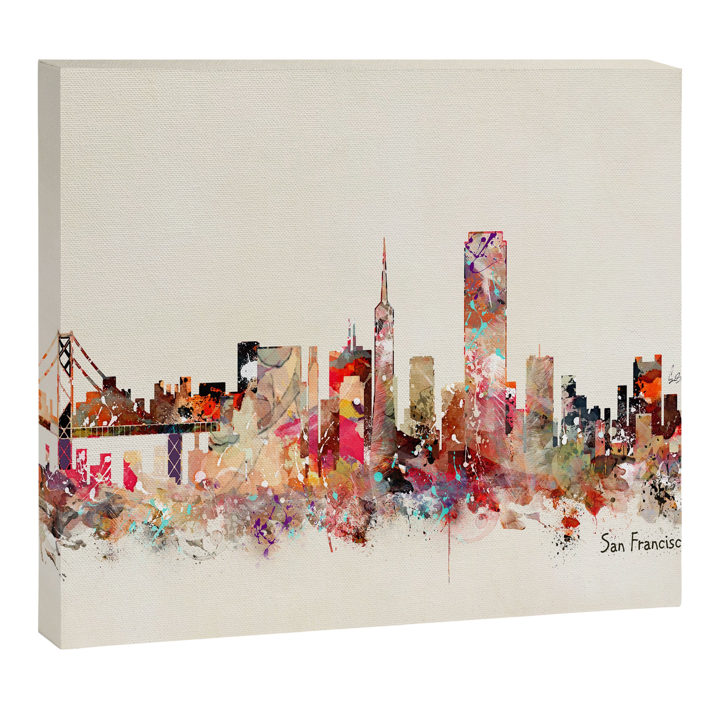San Francisco city Canvas Print Gallery Image 12