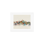 seattle skyline Art Print Gallery Image 1