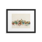 seattle skyline Framed Art Print Gallery Image 6