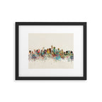 seattle skyline Framed Art Print Gallery Image 6