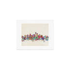 Seattle Washington skyline Art Print Gallery Image 1