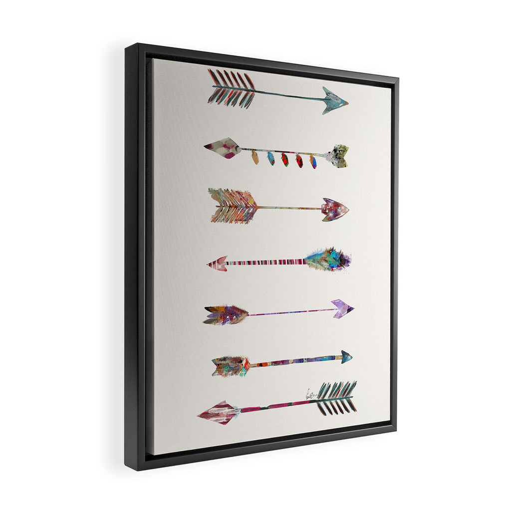 seven arrows Framed Canvas Print Gallery Image 2