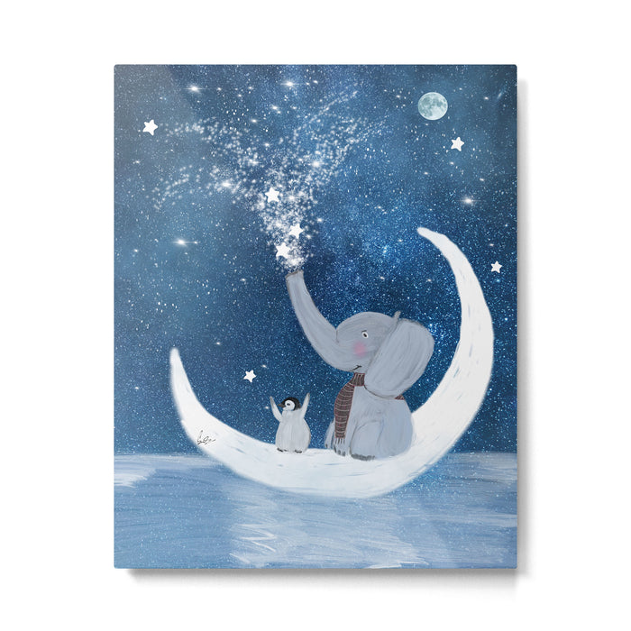 shooting stars Metal Print Gallery Image 1