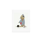 skate bear Art Print Gallery Image 1