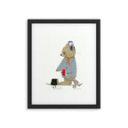 skate bear Framed Art Print Gallery Image 6