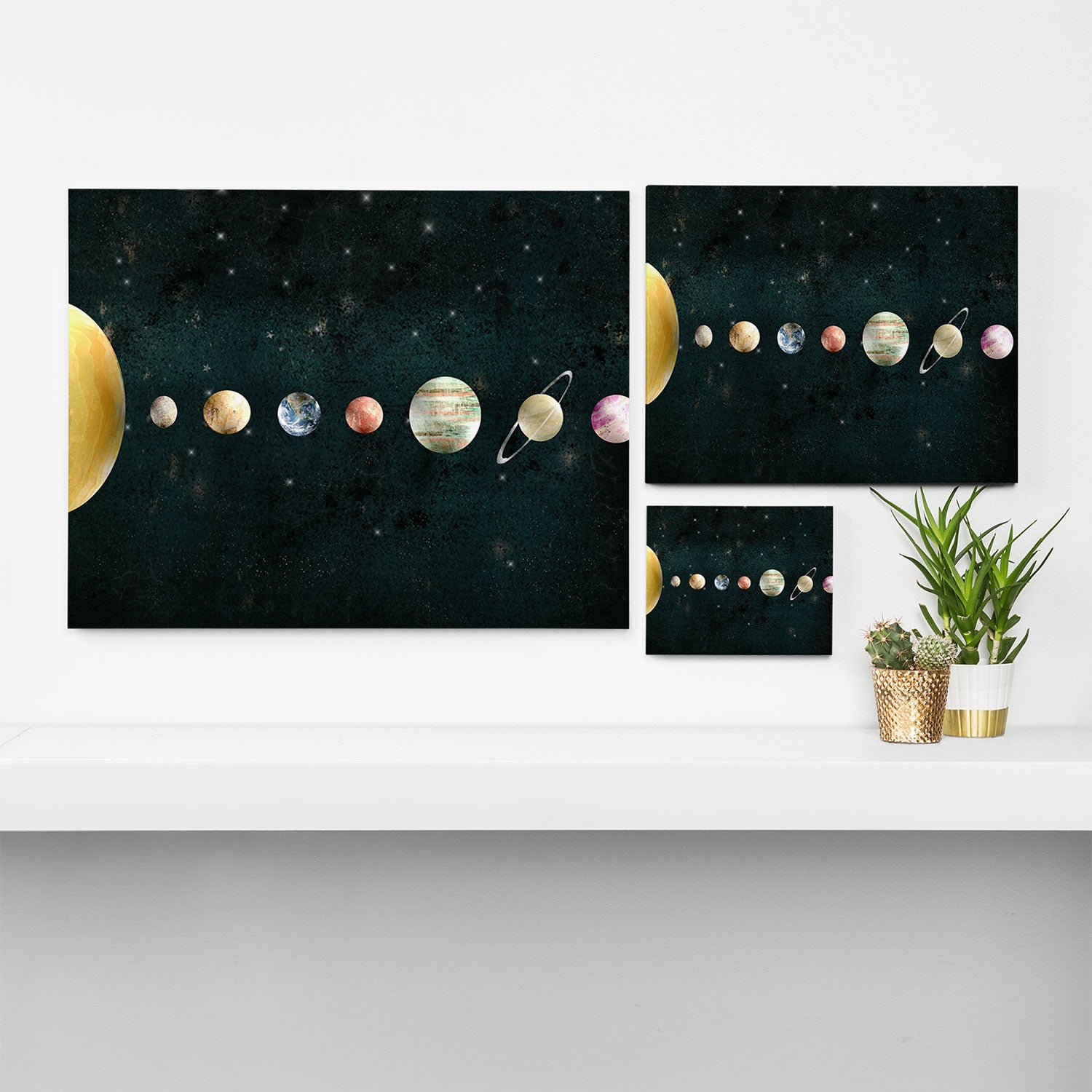 solar system Canvas Print Gallery Image 3