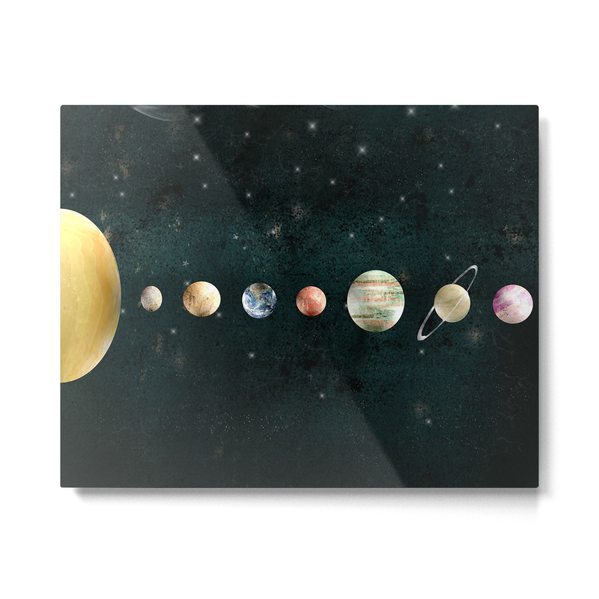 solar system Metal Print Gallery Image 6