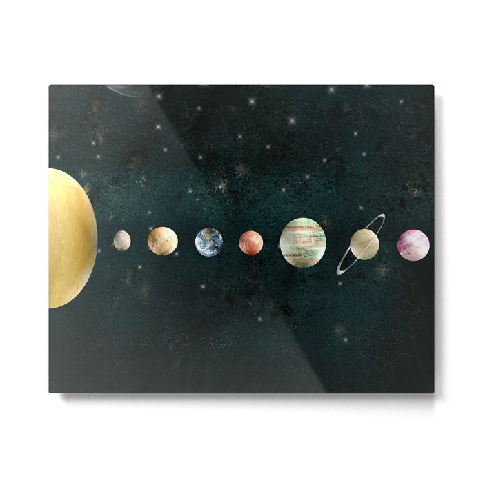 solar system Metal Print Gallery Image 1