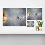 solar system Canvas Print Gallery Image 3
