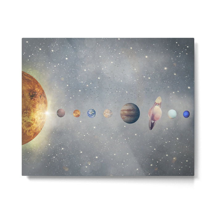 solar system Metal Print Gallery Image 1