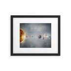 solar system Framed Art Print Gallery Image 6