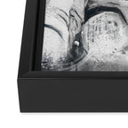 space adventurer Framed Canvas Print Gallery Image 3