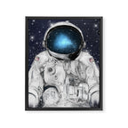 space adventurer Framed Canvas Print Gallery Image 8