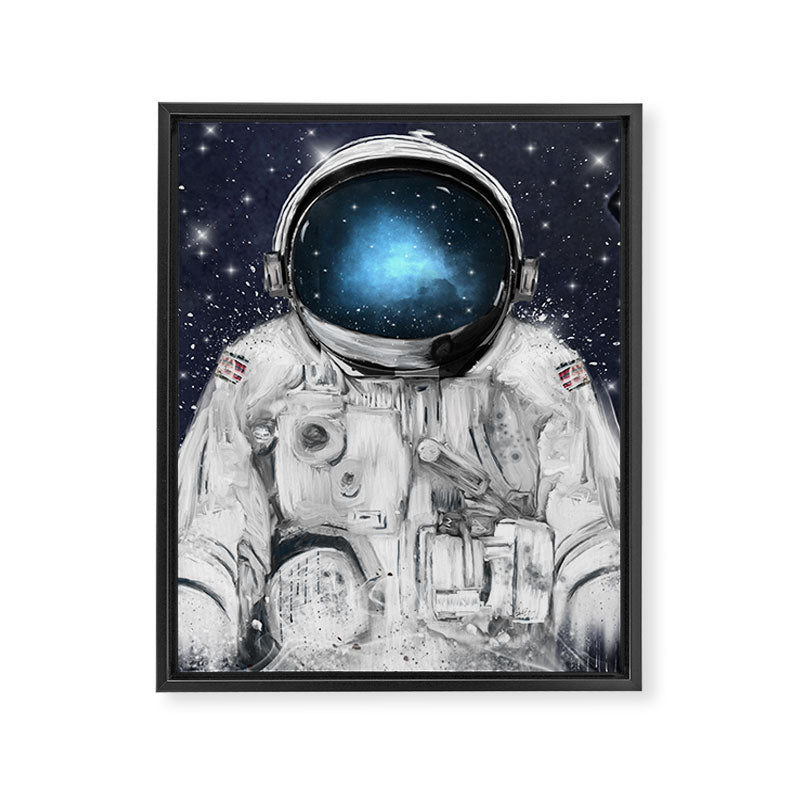 space adventurer Framed Canvas Print Gallery Image 8