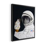 space cone Framed Canvas Print Gallery Image 2