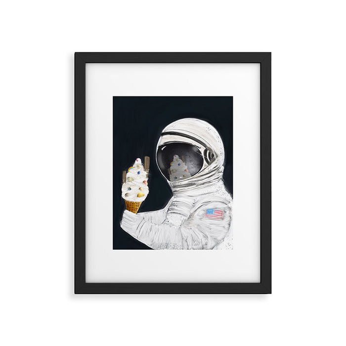 space cone Framed Art Print Gallery Image 1