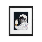 space cone Framed Art Print Gallery Image 5