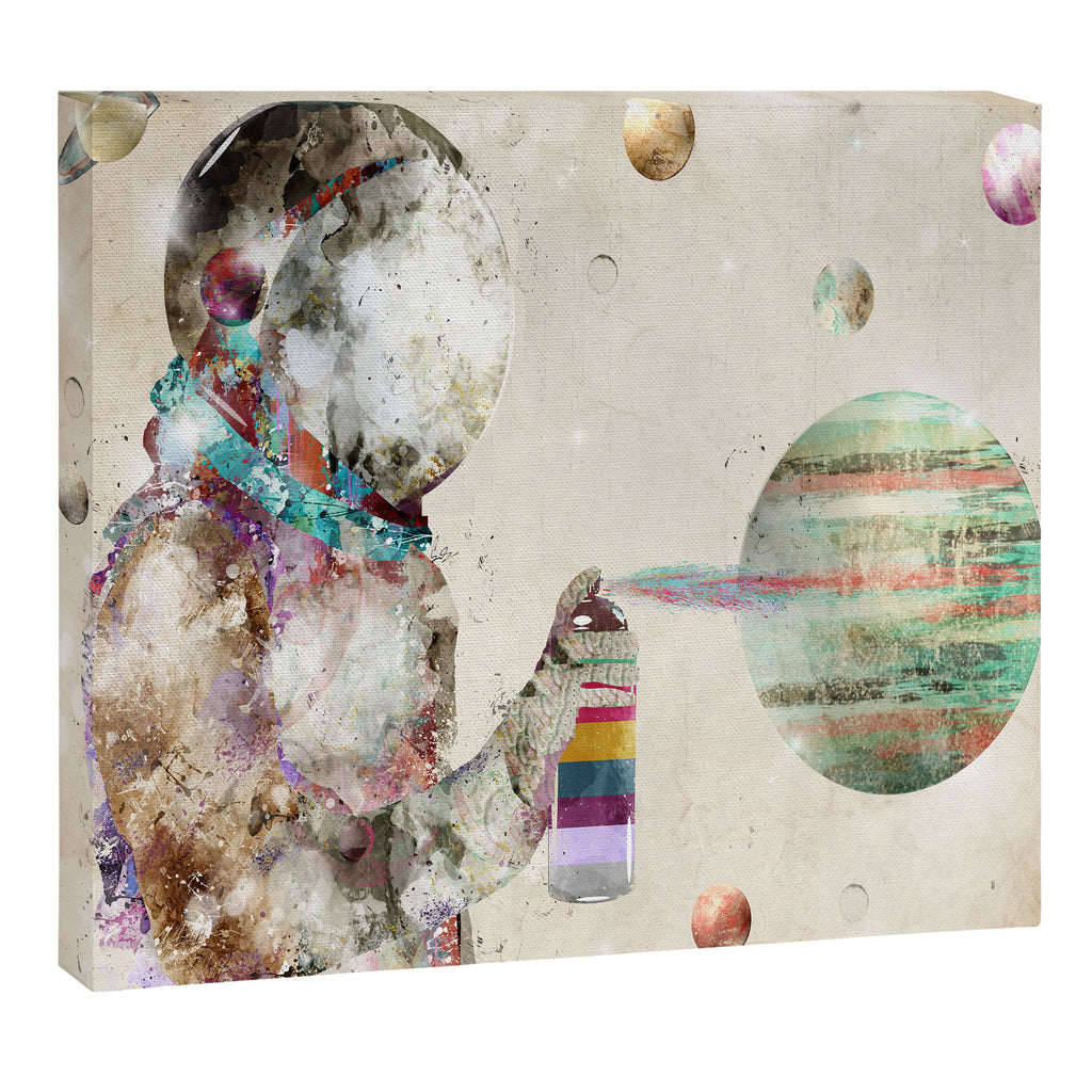 space graffiti Canvas Print Gallery Image 12