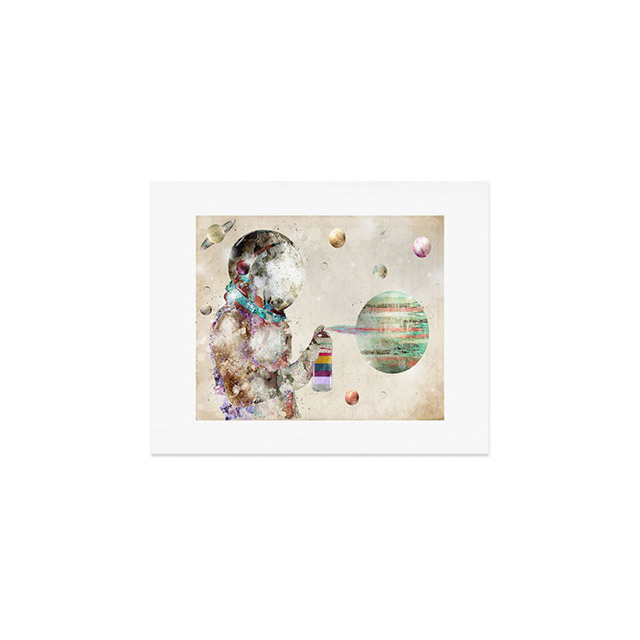 space graffiti Art Print Gallery Image 1