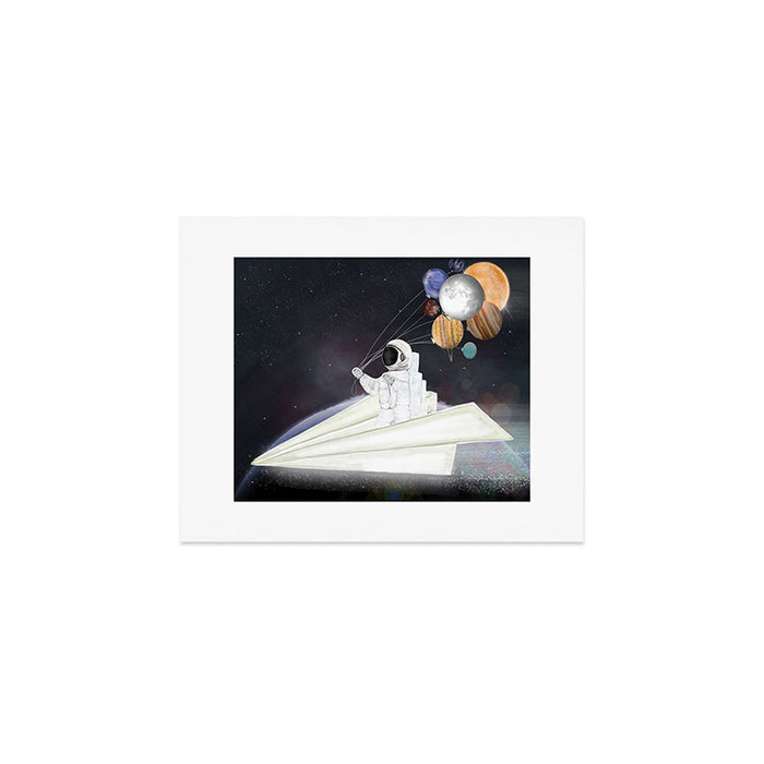 space sailing Art Print Gallery Image 1