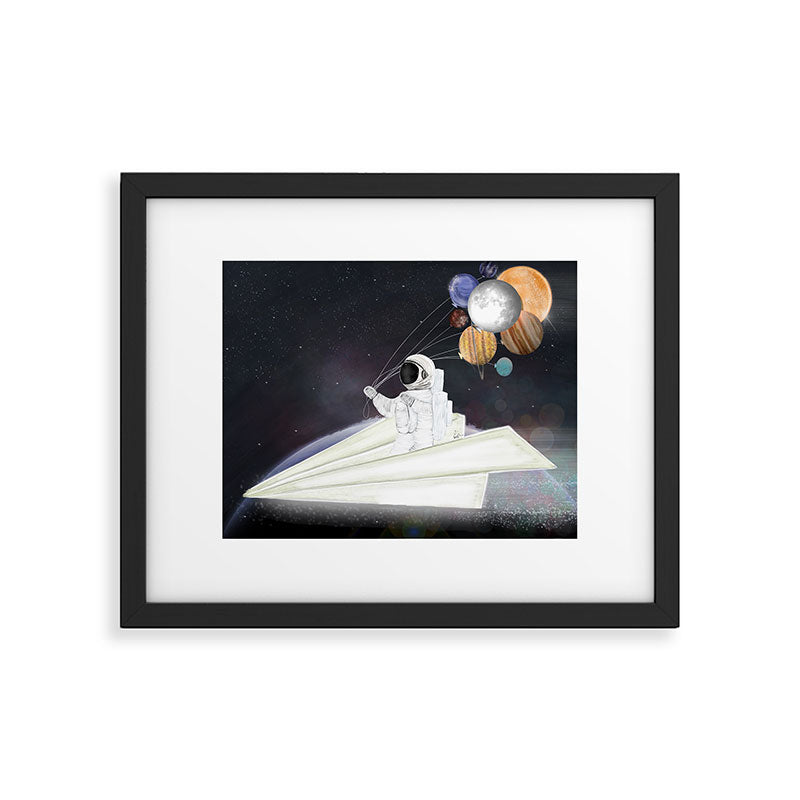 space sailing Framed Art Print Gallery Image 6