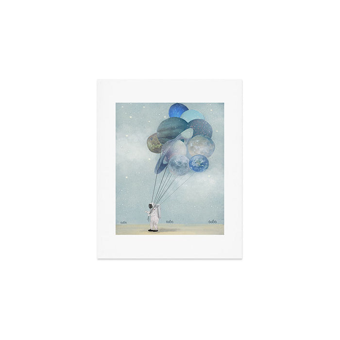 Space Walk Art Print Gallery Image 1