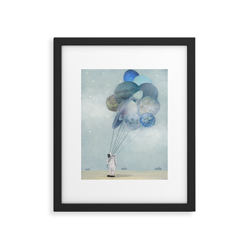 Space Walk Framed Art Print Gallery Image 6