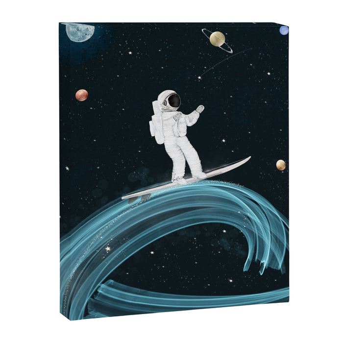 Space waves Canvas Print Gallery Image 1