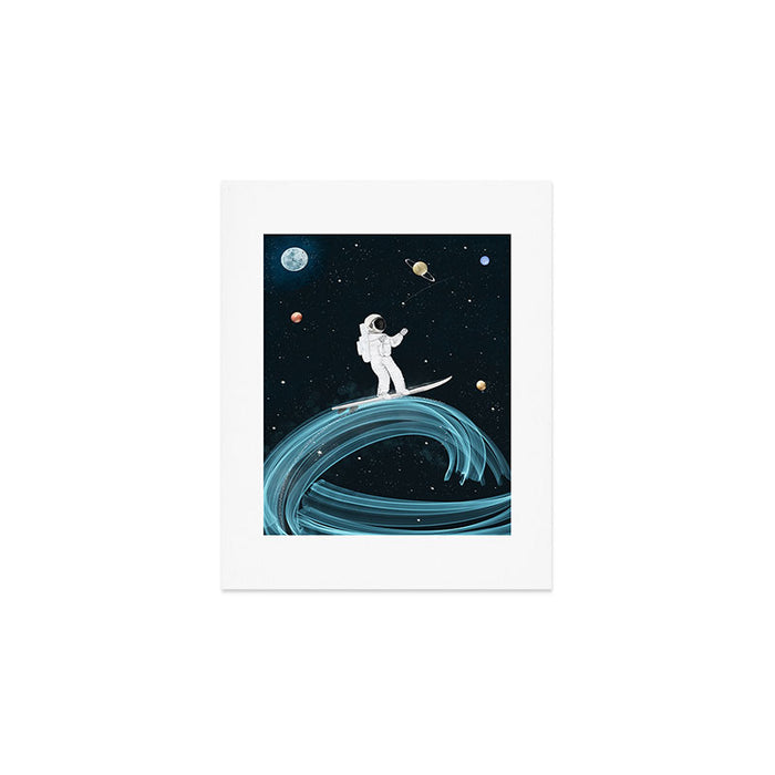Space waves Art Print Gallery Image 1