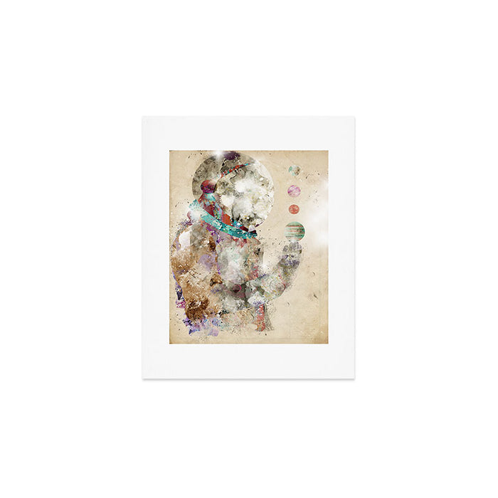 spaceman Art Print Gallery Image 1