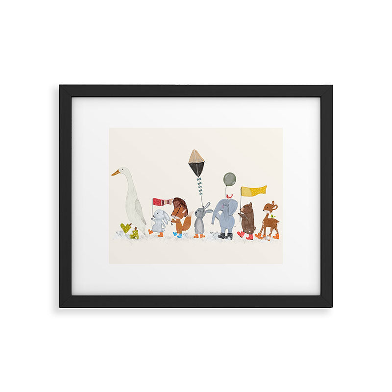 splish splash Framed Art Print Gallery Image 4