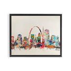 st louis missouri Framed Canvas Print Gallery Image 2