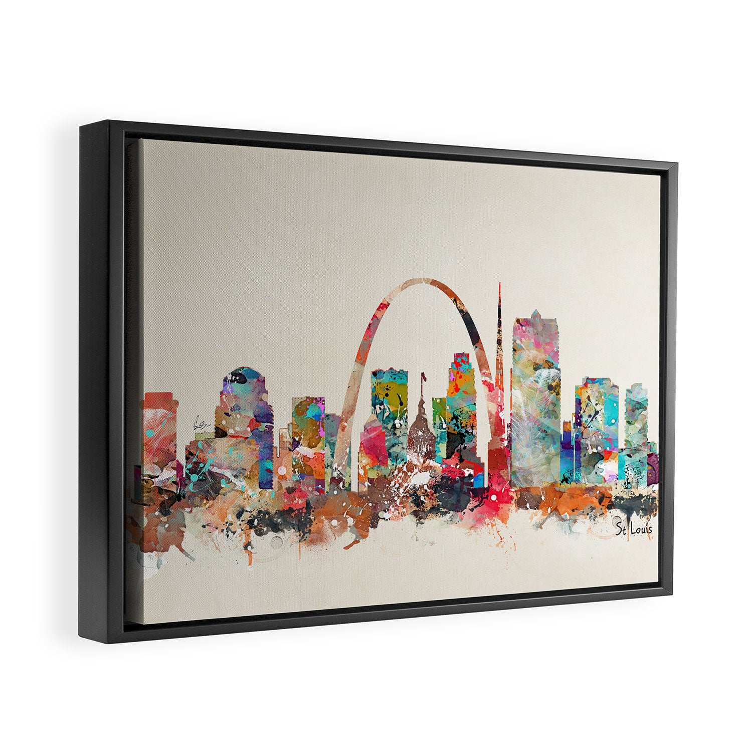 st louis missouri Framed Canvas Print Gallery Image 6