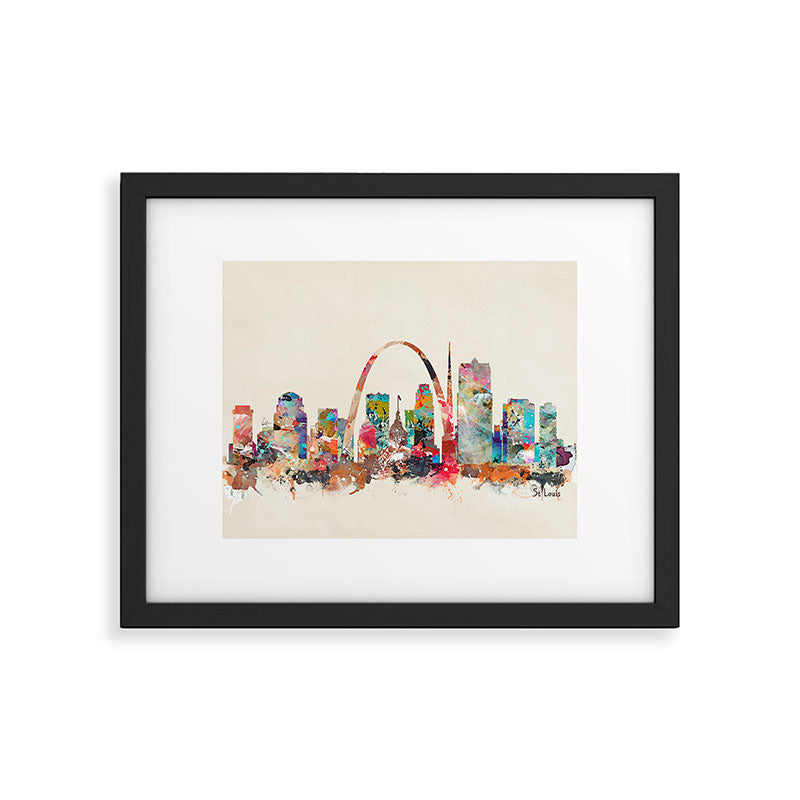 st louis missouri Framed Art Print Gallery Image 5