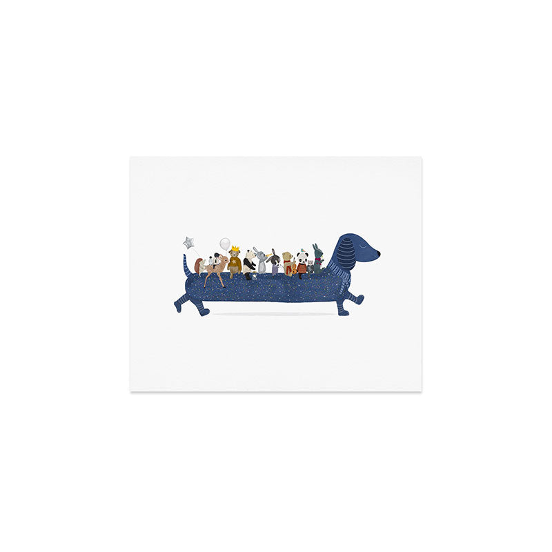 starlight chien Art Print Gallery Image 1