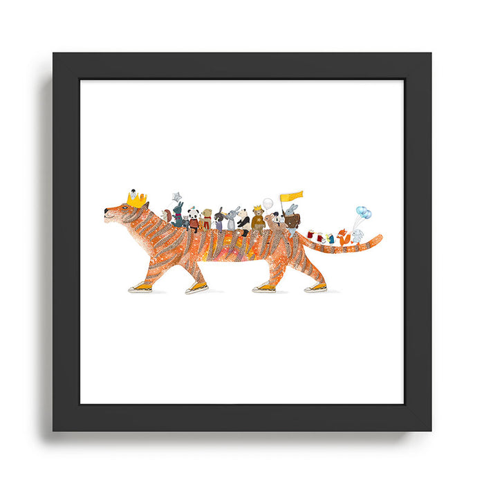 starlight tigerdoodle Framed Art Print Gallery Image 1